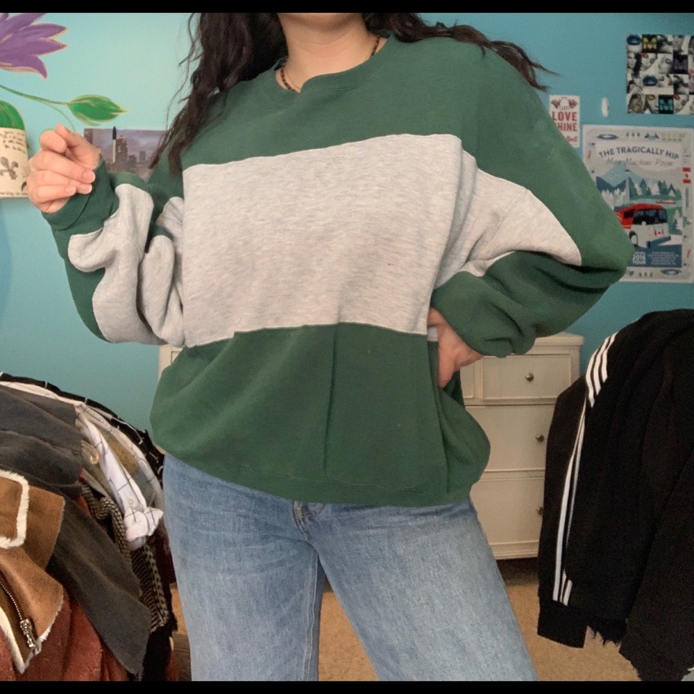 Oversized crewneck